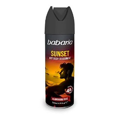 хигиена,тяло,babaria,sunset,200ml,spray,deodorant,clear
