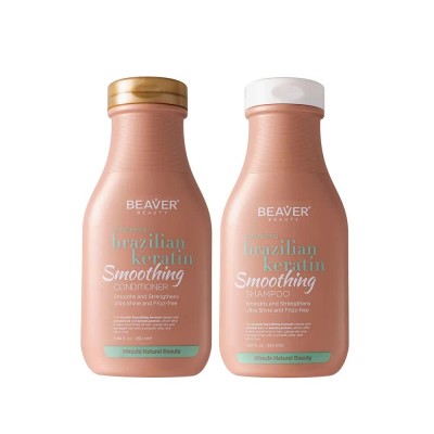 хигиена,коса,beaver,brazilian,keratin,350ml,smoothing,shampoo,clear