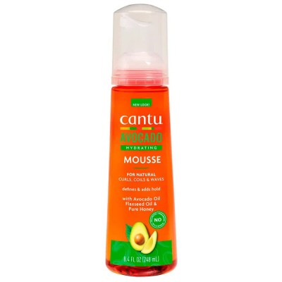 хигиена,коса,cantu,avocado,hydrating,styling,248ml,hair,mousse,clear