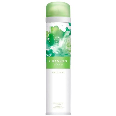 хигиена,тяло,chanson,d´eau,200ml,spray,deodorant,green,white