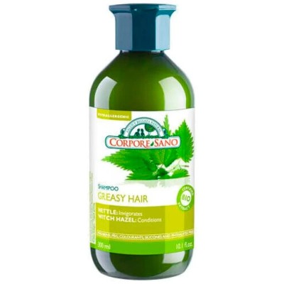 хигиена,коса,corpore,nettle,300ml,shampoo,oily,hair,green