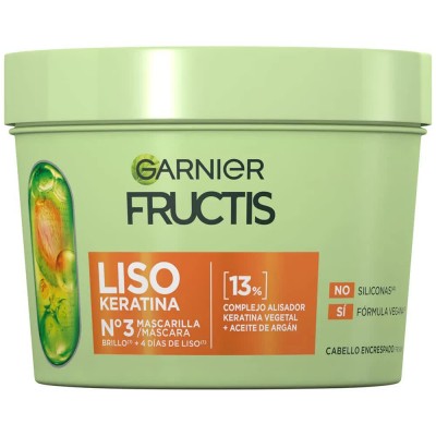 специфични,козметични,продукти,garnier,fructis,smmoth,keratina,nº3,smmoth,370ml,hair,mask,green