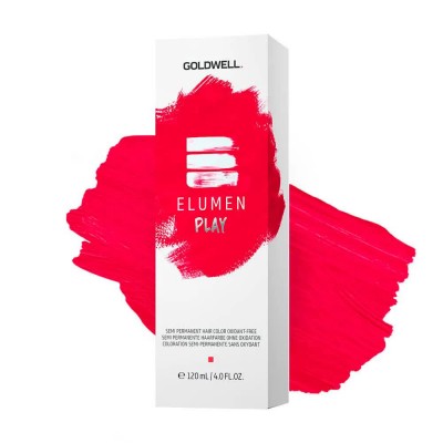 хигиена,коса,goldwell,elumen,play,oxidant,free,red,120ml,semi,permanent,dye,red