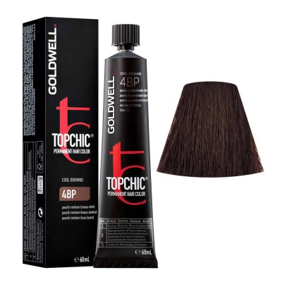 хигиена,коса,goldwell,topchic,nº4bp,60ml,permanent,dye,brown