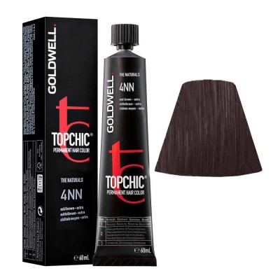 хигиена,коса,goldwell,topchic,nº4nn,60ml,permanent,dye,clear