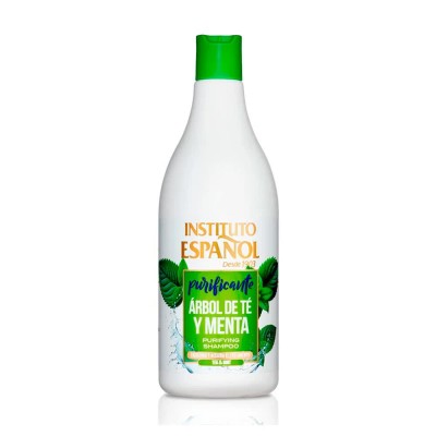 хигиена,коса,instituto,español,tea,tree,+,mint,750ml,purifying,shampoo,green