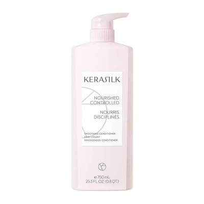 хигиена,коса,kerasilk,essentials,smoothing,750ml,conditioner,pink