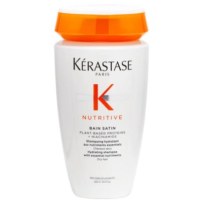 хигиена,коса,kerastase,nutritive,bain,250ml,moisturizing,shampoo,clear