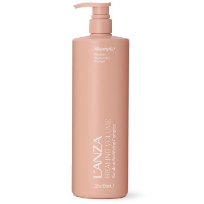 хигиена,коса,l´anza,healing,volume,thickening,1l,multiplying,shampoo,pink