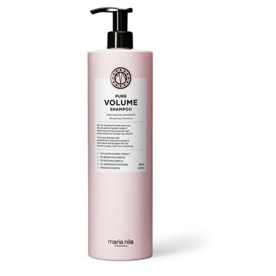 хигиена,коса,maria,nila,pure,volume,1l,volumizing,shampoo,pink