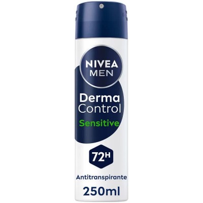 хигиена,тяло,nivea,derma,control,sensitive,200ml,spray,deodorant,white