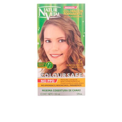 хигиена,коса,naturvital,coloursafe,nº7.3,golden,blonde,150ml,permanent,dye,clear