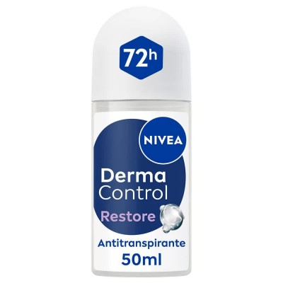 хигиена,тяло,nivea,derma,control,restore,50ml,roll,on,deodorant,white