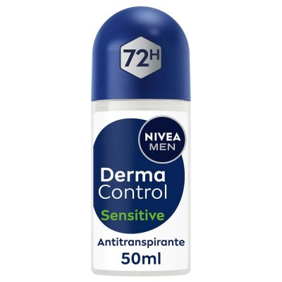 хигиена,тяло,nivea,derma,control,sensitive,50ml,roll,on,deodorant,clear