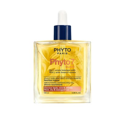 хигиена,коса,phyto,7,elixir,absolute,nutrition,100ml,hair,oil,clear