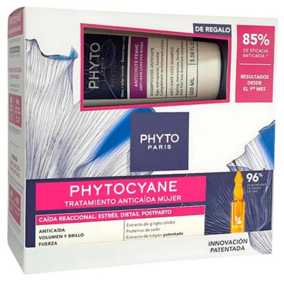 хигиена,коса,phyto,phytocyane,hair,loss,set,160ml,capillary,treatment,clear