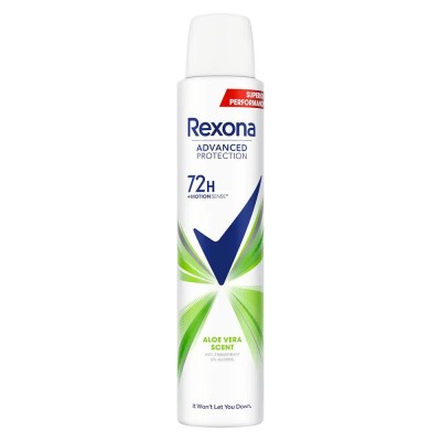 хигиена,тяло,rexona,aloe,vera,200ml,spray,deodorant,white