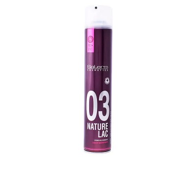 хигиена,коса,salerm,nature,strong,hold,650ml,lacquer,purple