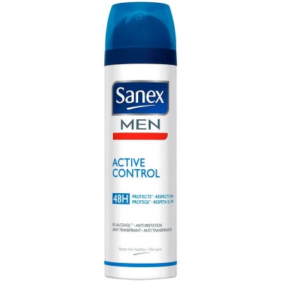 хигиена,тяло,sanex,active,control,200ml,spray,deodorant,white