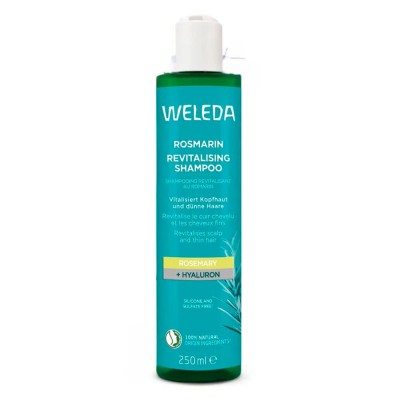 хигиена,коса,weleda,revitalizing,rosemary,250ml,shampoo,clear