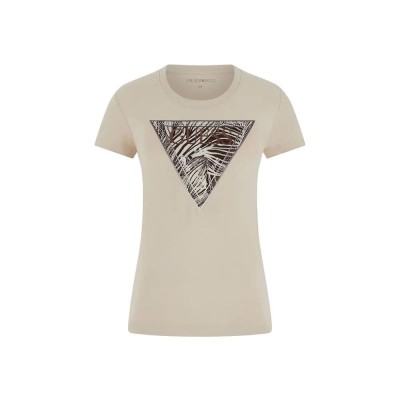 тениска,мъжки,тениски,дамски,тениски,guess,w6gi19k3042,slim,fit,short,sleeve,t,shirt,beige,(pearl,oyster)