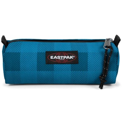 ученически,принадлежности,eastpak,benchmark,single,pencil,case,blue,(checker,blue)