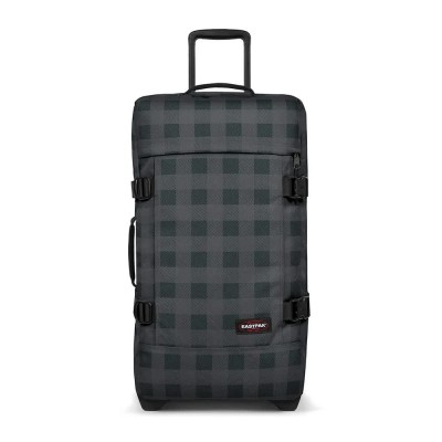 куфари,eastpak,tranverz,m,78l,trolley,bag,grey,(checker,grey)