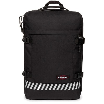 чанта,сакове,eastpak,travelpack,42l,travel,bag,black,(refleks,stripe,black)