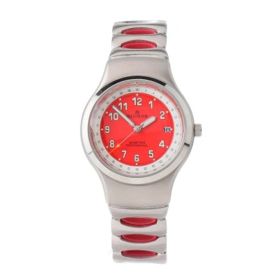 часовник,часовници,blumar,9910005,2,38mm,5atm,quartz,analogical,watch,silver,(red,red,mineral)
