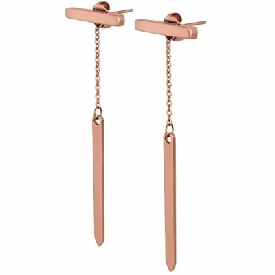бижутерия,breil,tj2222,earrings,golden,(rose,gold)