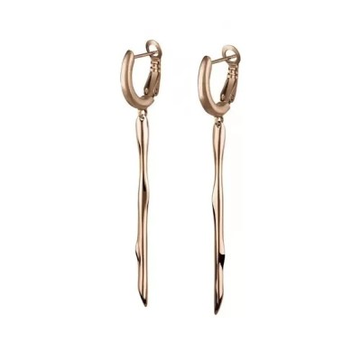бижутерия,breil,tj2756,earrings,golden,(silver)