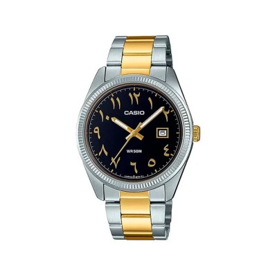 часовник,часовници,casio,mtp1302sg1b3v,40mm,5atm,quartz,analogical,watch,golden,(multicolor,black,mineral)