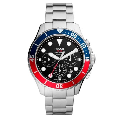 часовник,часовници,fossil,fs5767,46mm,10atm,quartz,analogical,watch,silver,(grey,black,mineral)