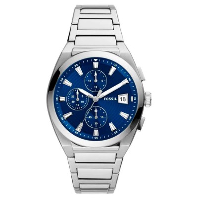 часовник,часовници,fossil,fs5795,42mm,5atm,quartz,analogical,watch,silver,(grey,blue,mineral)