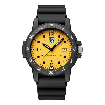 часовник,часовници,luminox,x2.2005,44mm,10atm,quartz,analogical,watch,yellow,(black,yellow,mineral)