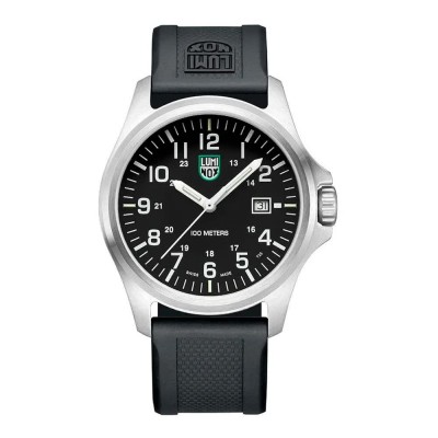 часовник,часовници,luminox,x2.2501,43mm,10atm,quartz,analogical,watch,silver,(black,black,mineral)