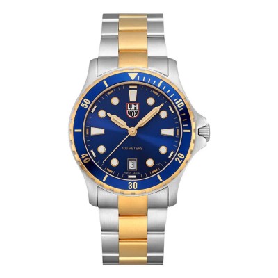 часовник,часовници,luminox,xs.0944,42mm,10atm,quartz,analogical,watch,golden,(multicolor,blue,sapphire)