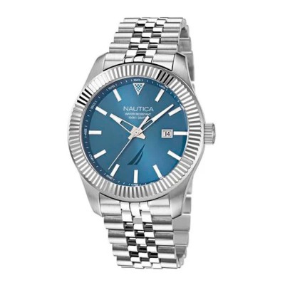 часовник,часовници,nautica,nappbs248,43mm,10atm,quartz,analogical,watch,silver,(grey,blue,mineral)