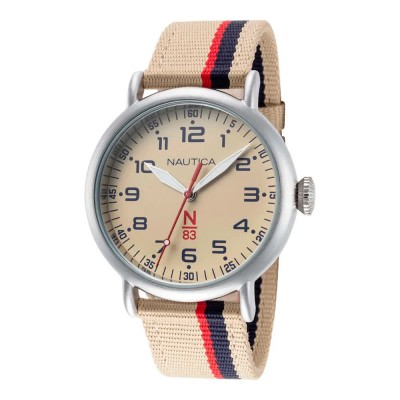 часовник,часовници,nautica,napwls911,40mm,5atm,quartz,analogical,watch,beige,(brown,brown,mineral)