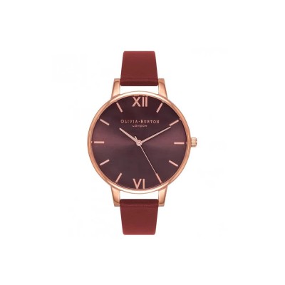 часовник,часовници,olivia,burton,ob16bd106,38mm,quartz,analogical,woman,watch,brown,(red,red,mineral)