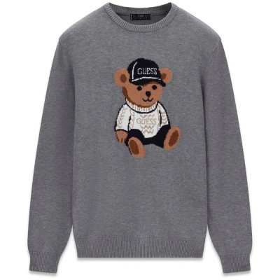 блуза,мъжки,пуловери,дамски,пуловери,guess,navin,sweater,grey,(deep,rain,cloud,heat)