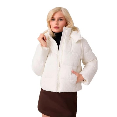 яке,мъжки,якета,дамски,якета,и,палта,guess,new,daisy,logo,cropped,padded,jacket,white,(cream,white)