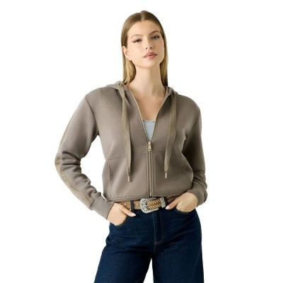 суичър,дамски,блузи,guess,w6yq16k4354,hoodie,beige,(equestrian,brown)
