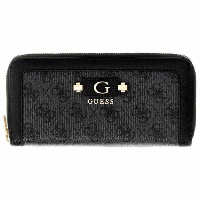 портфейли,и,портмонета,guess,coleen,logo,large,woman,wallet,black,(coal,logo)