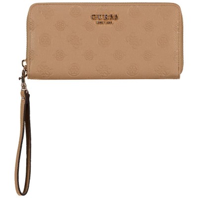 портфейли,и,портмонета,guess,diana,large,woman,wallet,brown,(beige,logo)