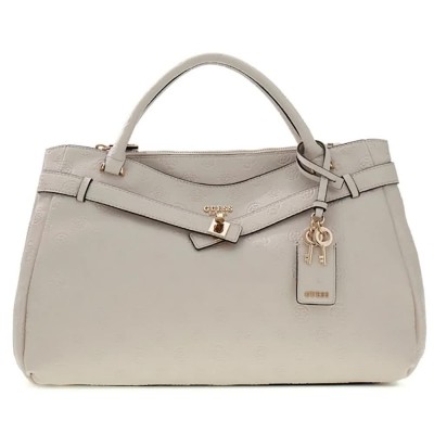 чанта,всички,чанти,guess,ella,logo,large,girlfriend,bag,white,(stone,logo)