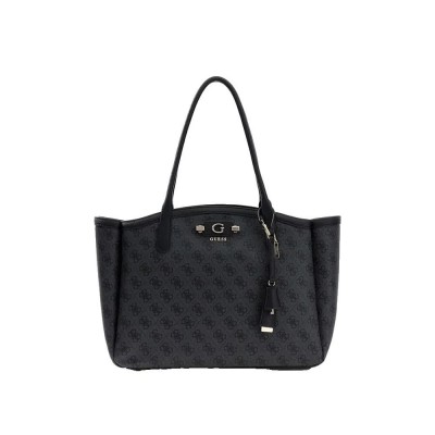 чанта,за,през,рамо,всички,чанти,guess,lindsey,shoulder,bag,grey,(coal,logo)
