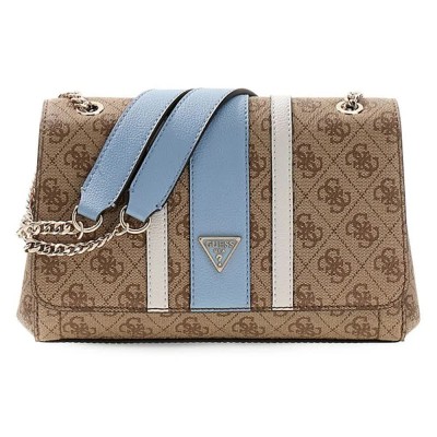 чанта,всички,чанти,guess,noelle,ii,convertible,bag,brown,(latte,logo,light,blue)