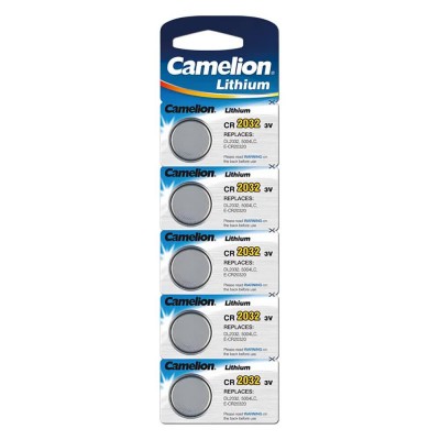 батерии,camelion,13005032,lithium,batteries,5,units,clear,(silver)