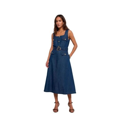 рокля,дамски,поли,и,рокли,salsa,jeans,21011542,sleeveless,dress,blue,(dark,wash)